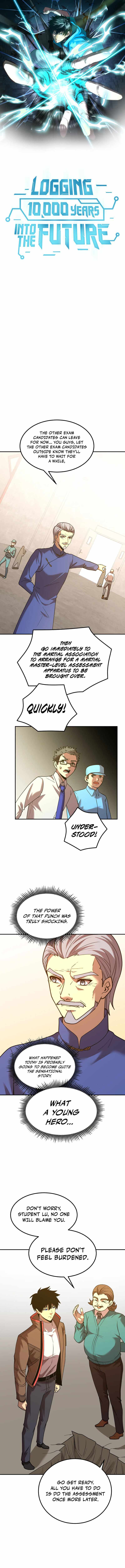 Logging 10,000 Years into the Future (Apex Future Martial Arts) Chapter 64 - Page 3 in English