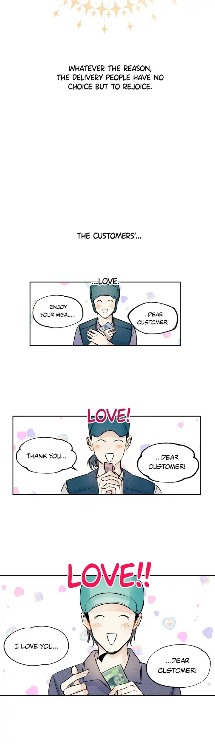 The Pizza Delivery Man And The Gold Palace Chapter 1 - Page 10 in English
