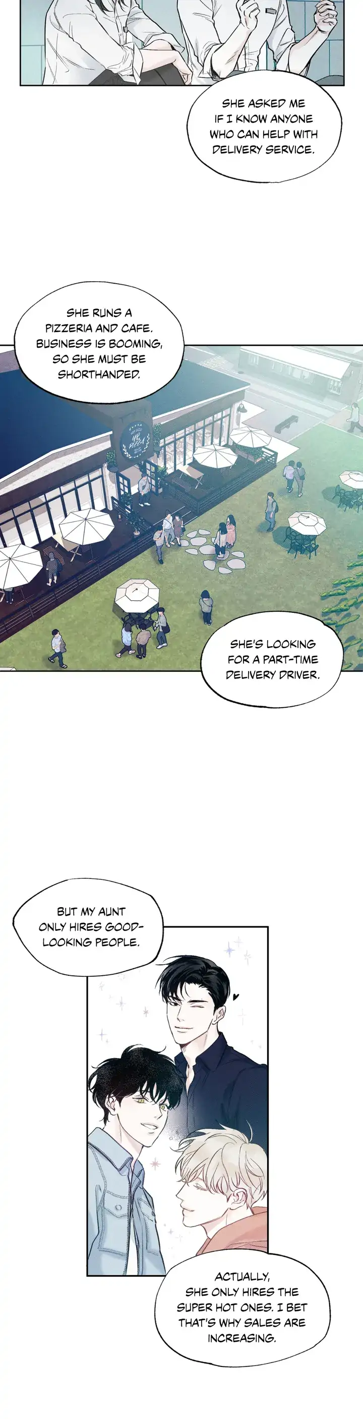 The Pizza Delivery Man And The Gold Palace Chapter 1 - Page 21 in English