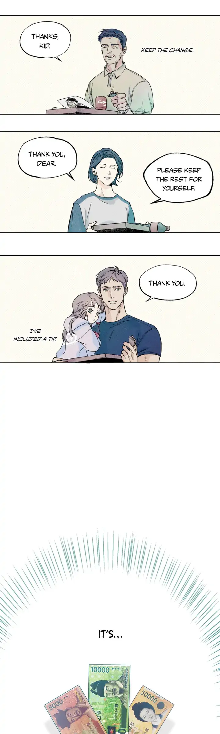 The Pizza Delivery Man And The Gold Palace Chapter 1 - Page 7 in English