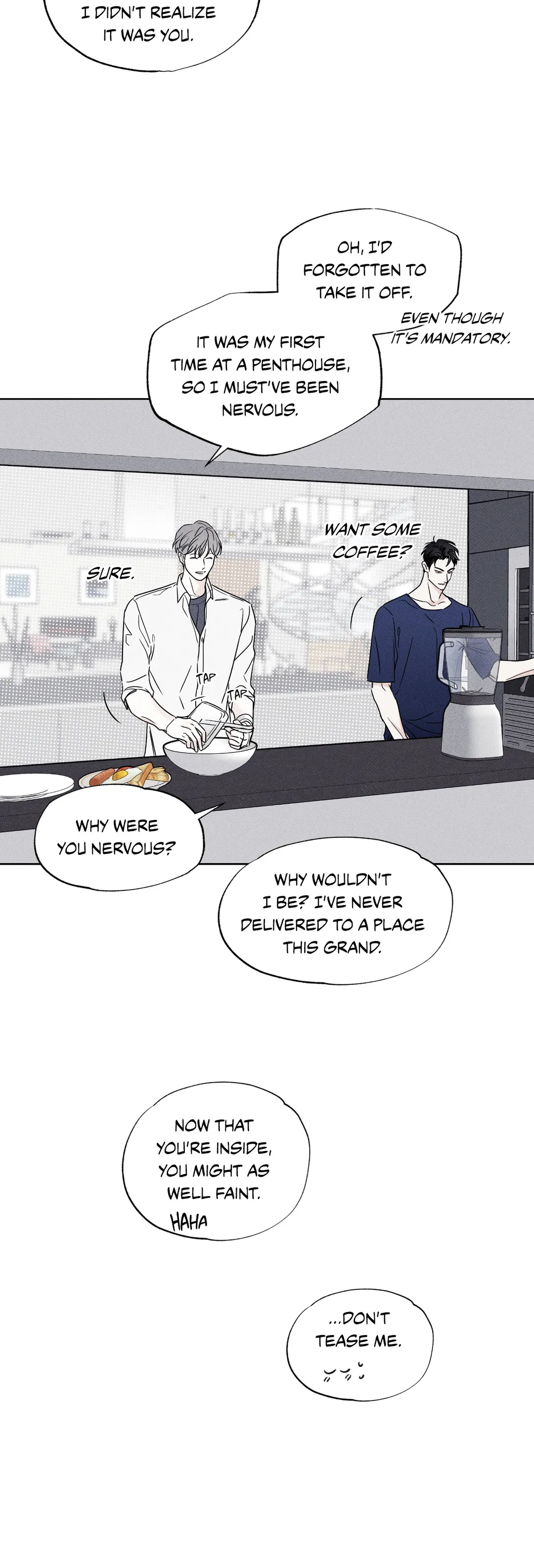 The Pizza Delivery Man And The Gold Palace Chapter 22 - Page 38 in English