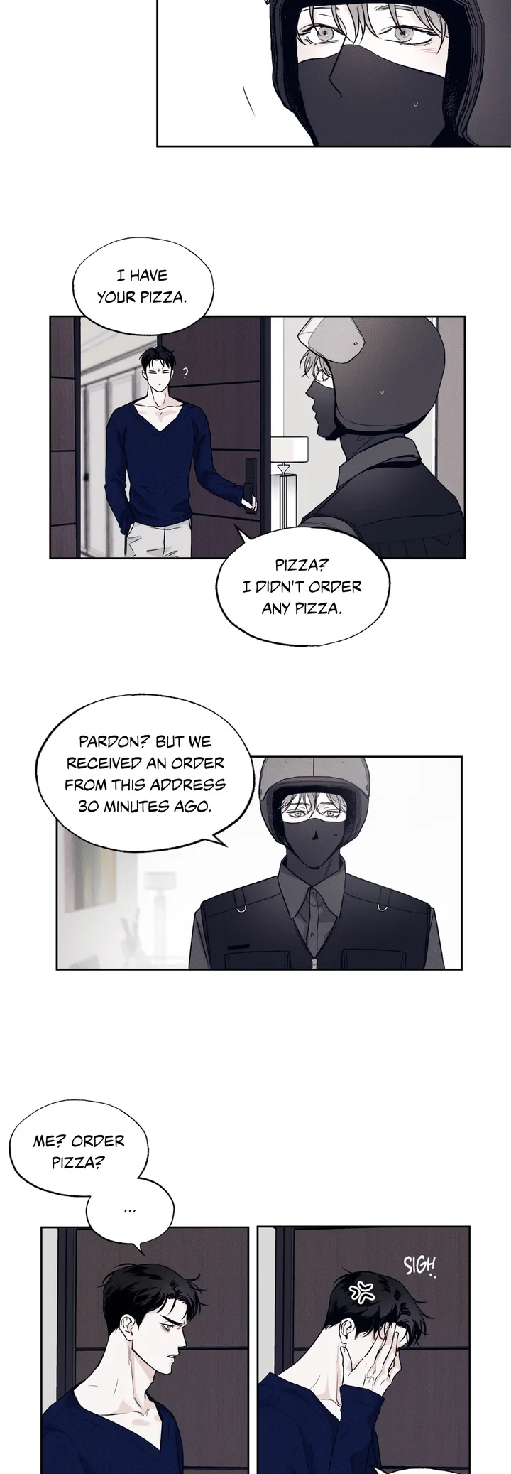 The Pizza Delivery Man And The Gold Palace Chapter 3 - Page 7 in English