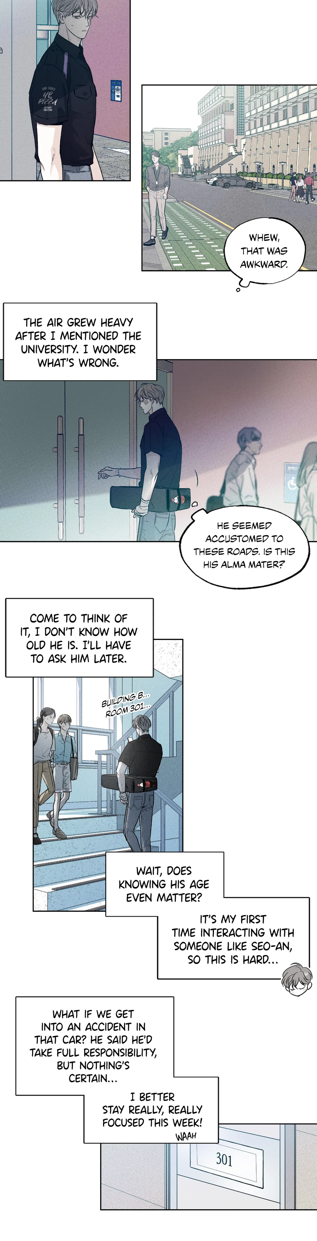 The Pizza Delivery Man And The Gold Palace Chapter 9 - Page 19 in English