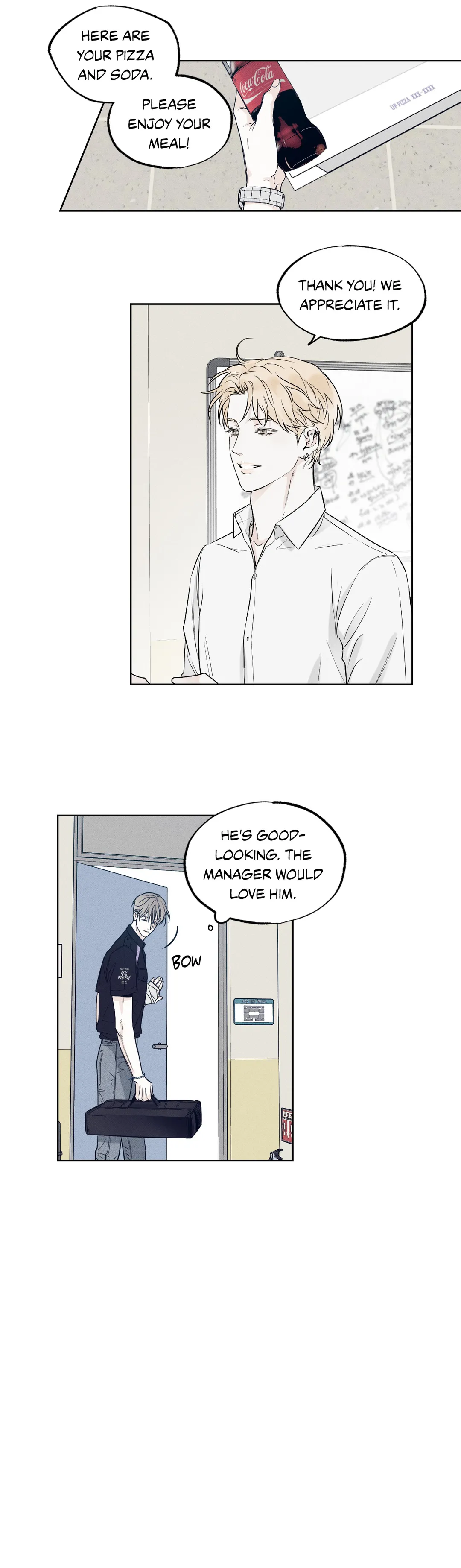 The Pizza Delivery Man And The Gold Palace Chapter 9 - Page 21 in English