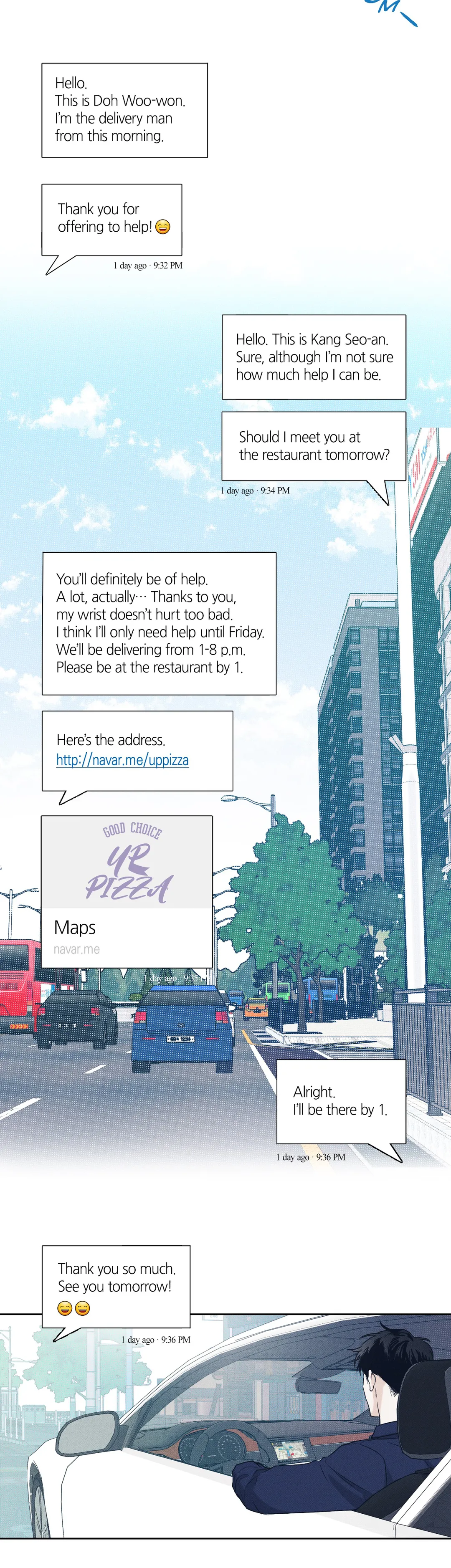 The Pizza Delivery Man And The Gold Palace Chapter 9 - Page 6 in English