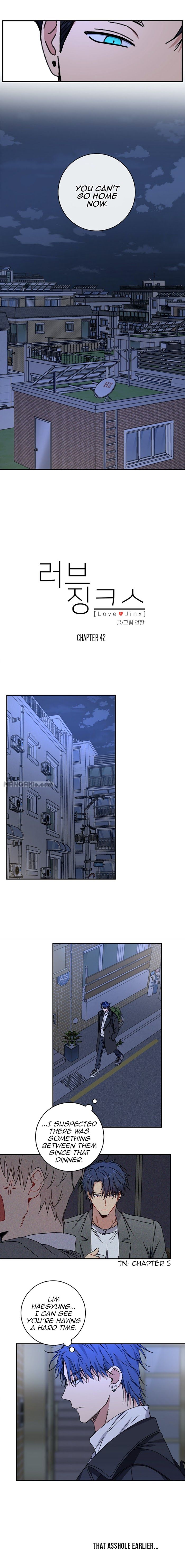 Love Jinx Chapter 42 - Page 3 in English