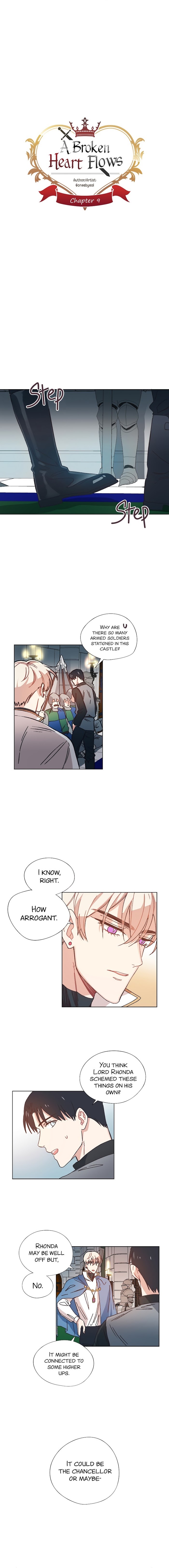 A Broken Heart Flows Chapter 9 - Page 5 in English