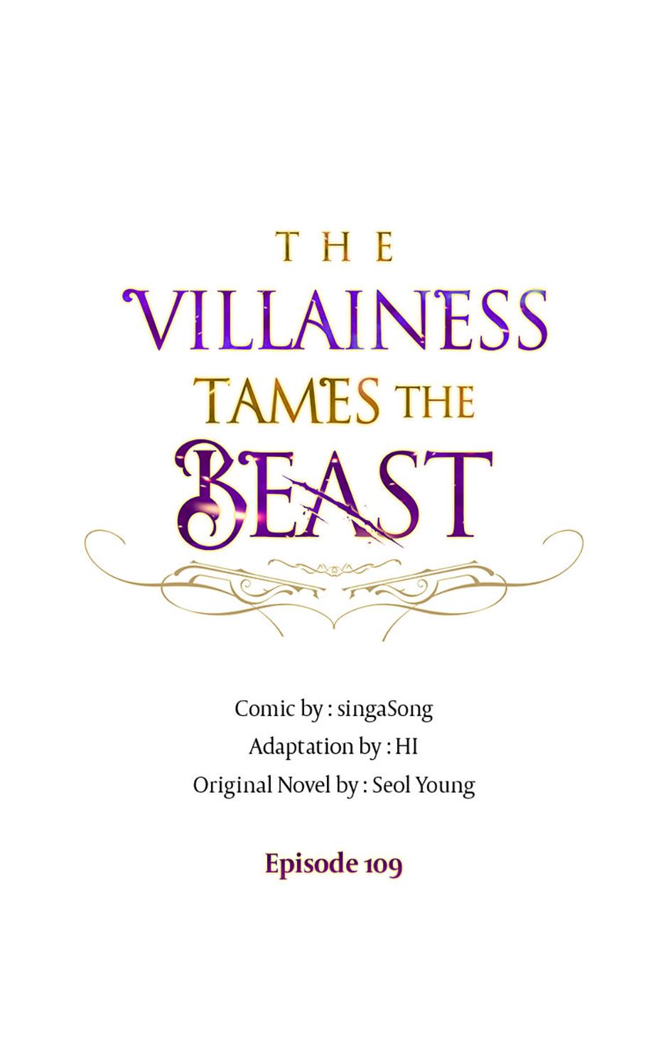 The Beast Tamed by the Villainess Chapter 109 - Page 37 in English