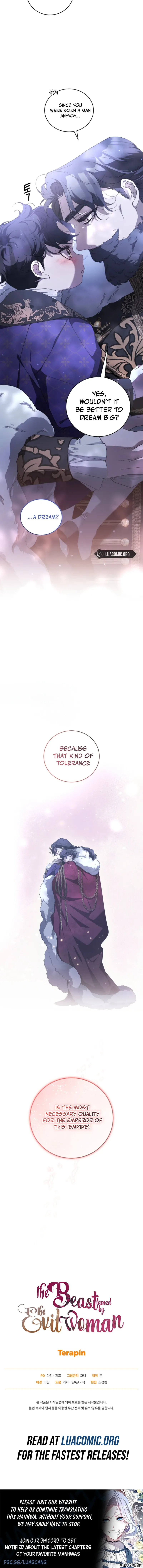 The Beast Tamed by the Villainess Chapter 115 - Page 10 in English