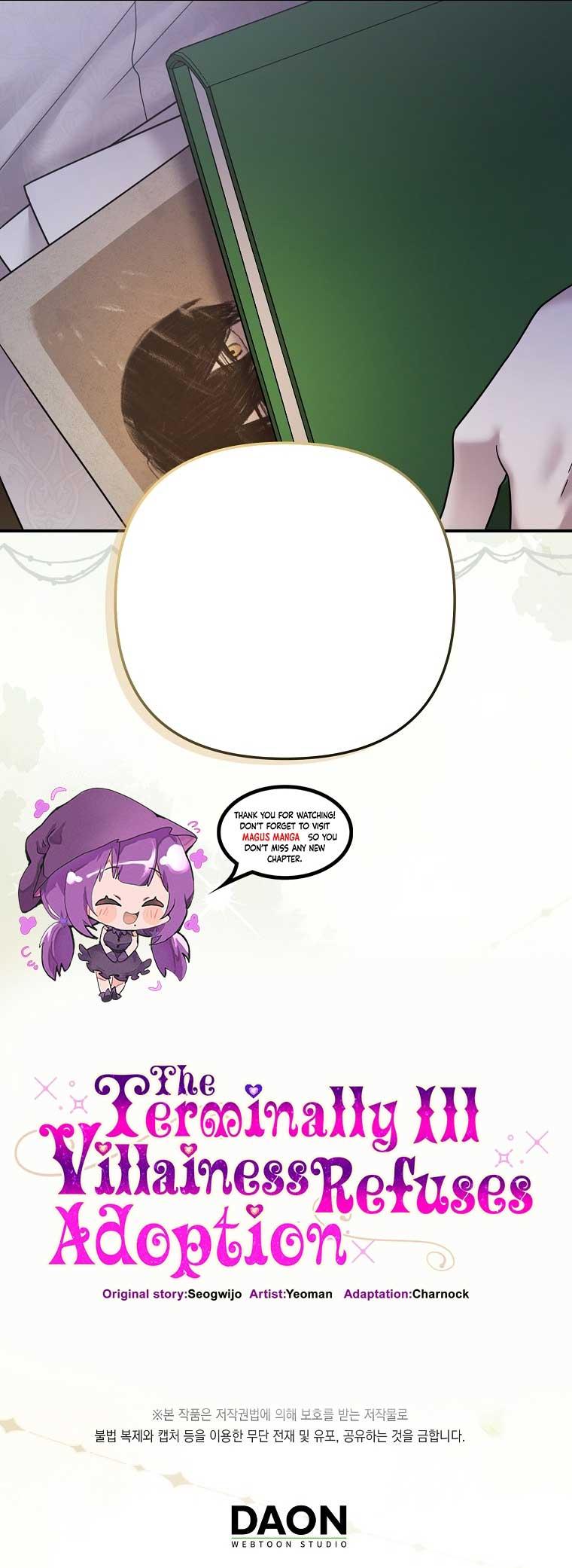 A Terminally Ill Villainess Refuses To Be Adopted Chapter 15 - Page 17 in English