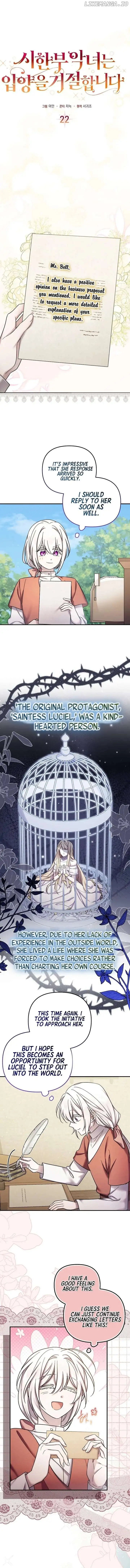 A Terminally Ill Villainess Refuses To Be Adopted Chapter 22 - Page 4 in English