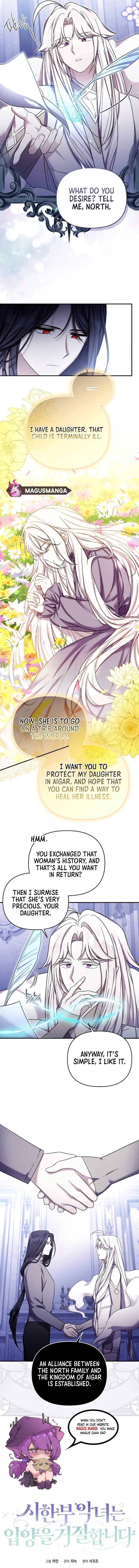 A Terminally Ill Villainess Refuses To Be Adopted Chapter 35 - Page 6 in English