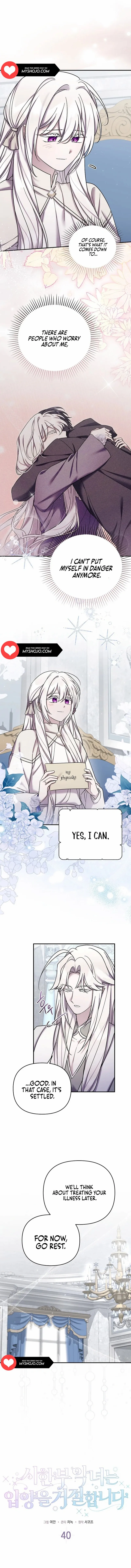 A Terminally Ill Villainess Refuses To Be Adopted Chapter 40 - Page 8 in English