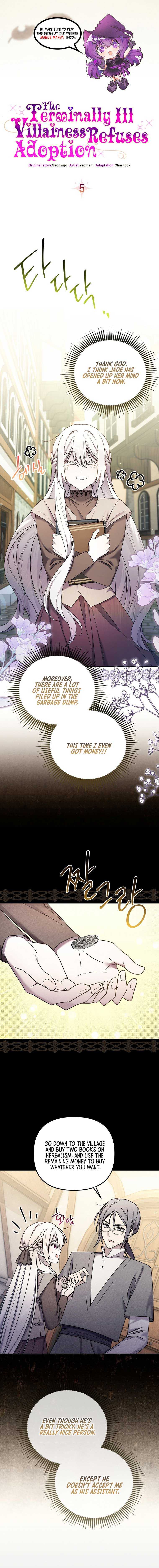 A Terminally Ill Villainess Refuses To Be Adopted Chapter 5 - Page 3 in English