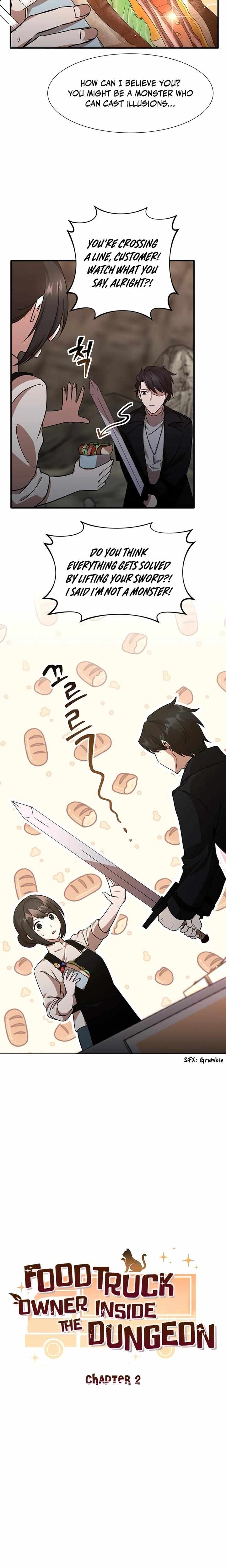 Food Truck Owner Inside the Dungeon Chapter 2 - Page 4 in English