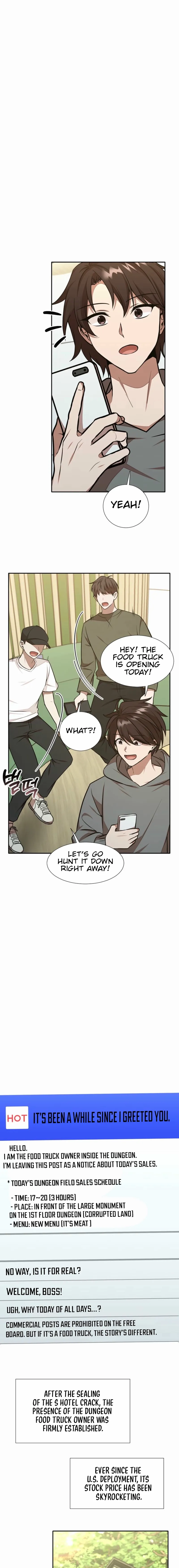 Food Truck Owner Inside the Dungeon Chapter 72 - Page 12 in English