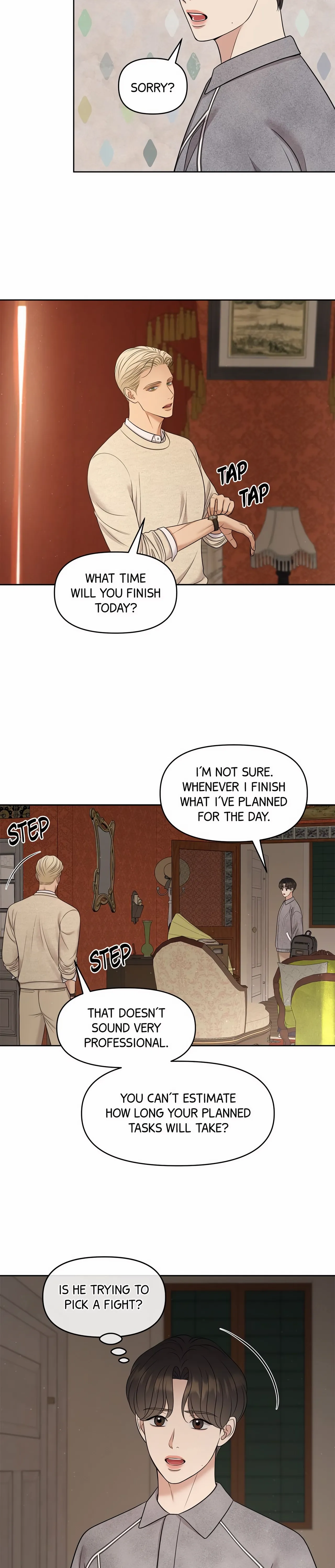 Oil on Canvas Chapter 24 - Page 21 in English