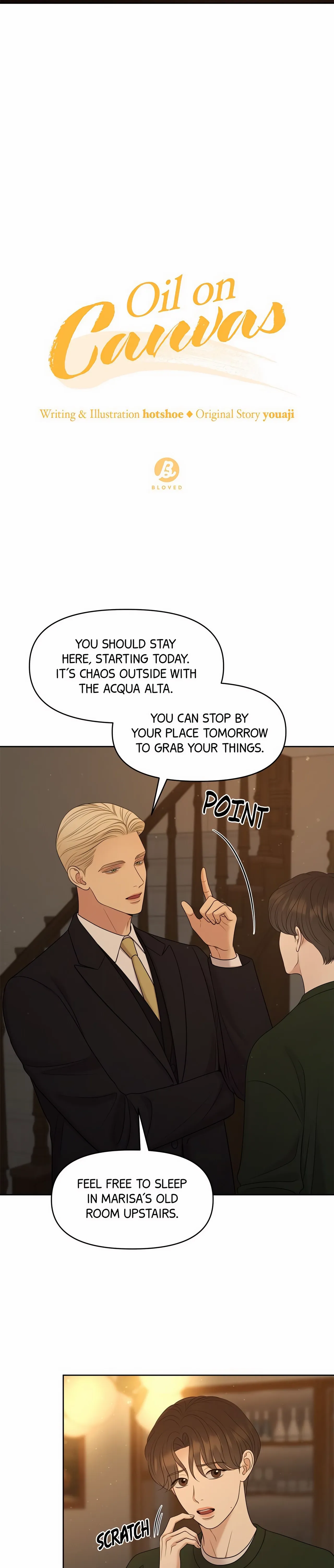 Oil on Canvas Chapter 24 - Page 7 in English
