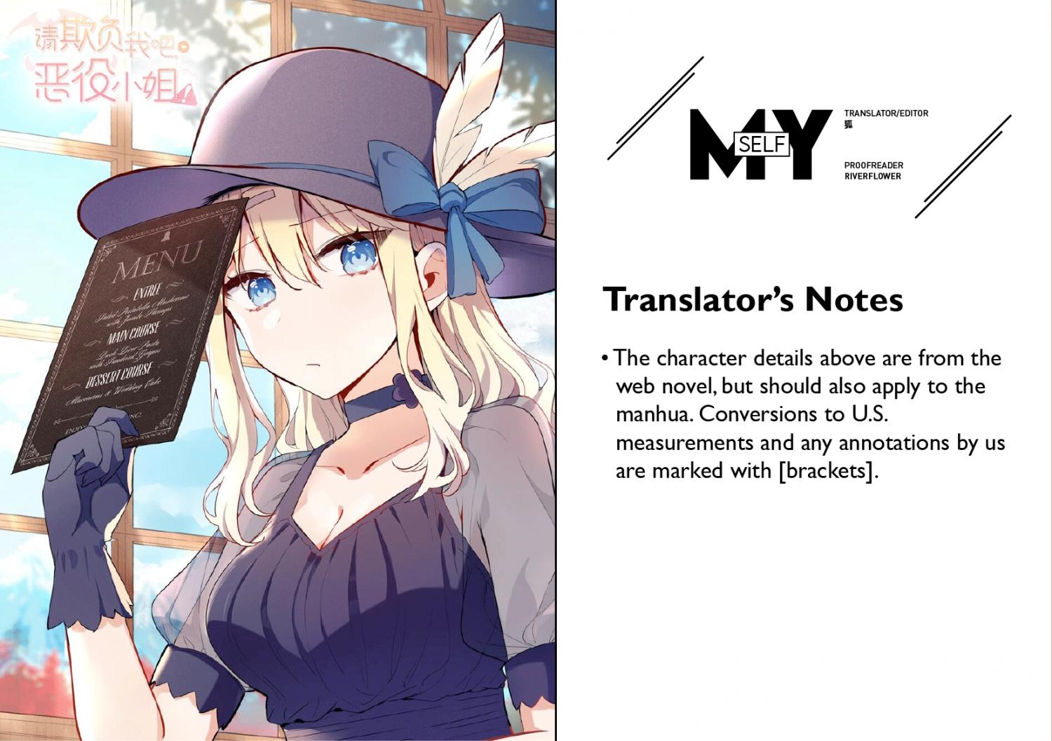 Please Bully Me, Miss Villainess! Chapter 26.1 - Page 3 in English