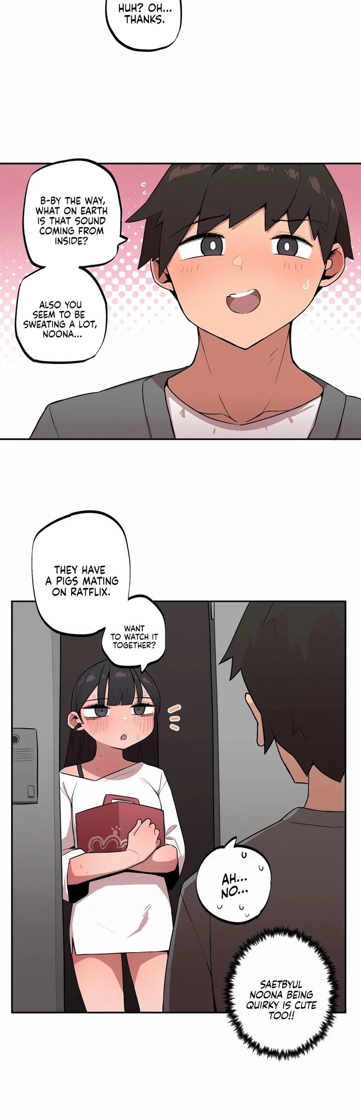 Noona and her BIG little Bro Chapter 27 - Page 17 in English