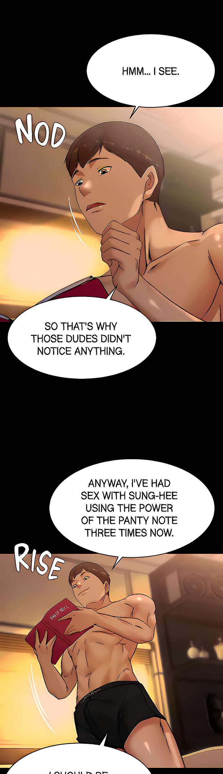 Panty Note Chapter 105 - Page 13 in English