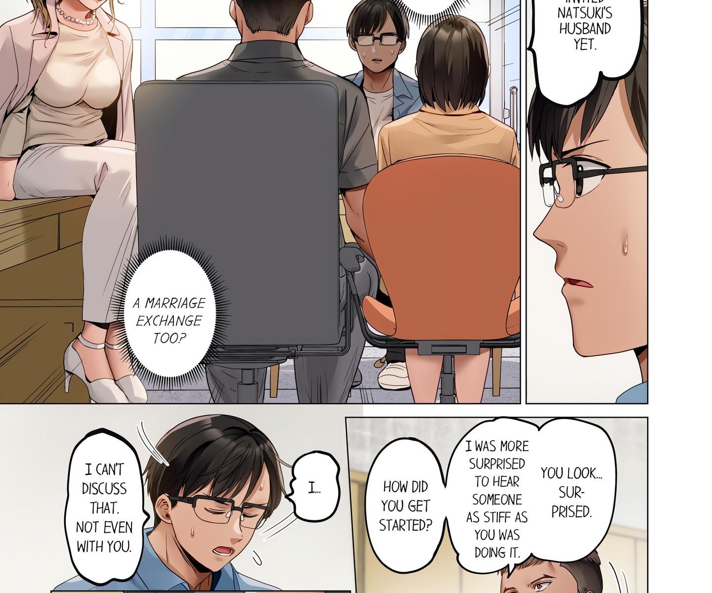 Married Couple Swap He’s Better Than My Husband (Uncensored) Chapter 115 - Page 8 in English
