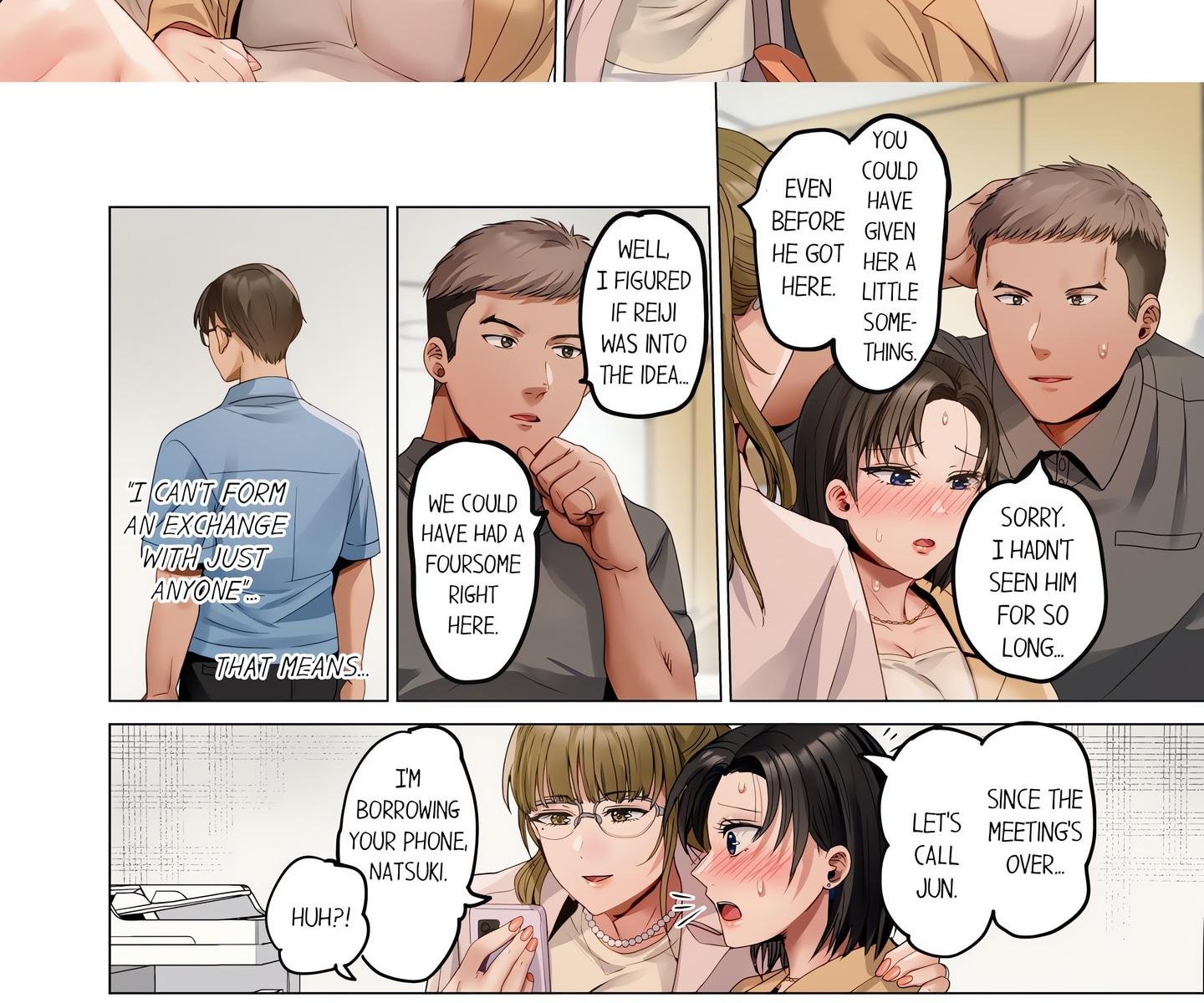 Married Couple Swap He’s Better Than My Husband (Uncensored) Chapter 116 - Page 6 in English