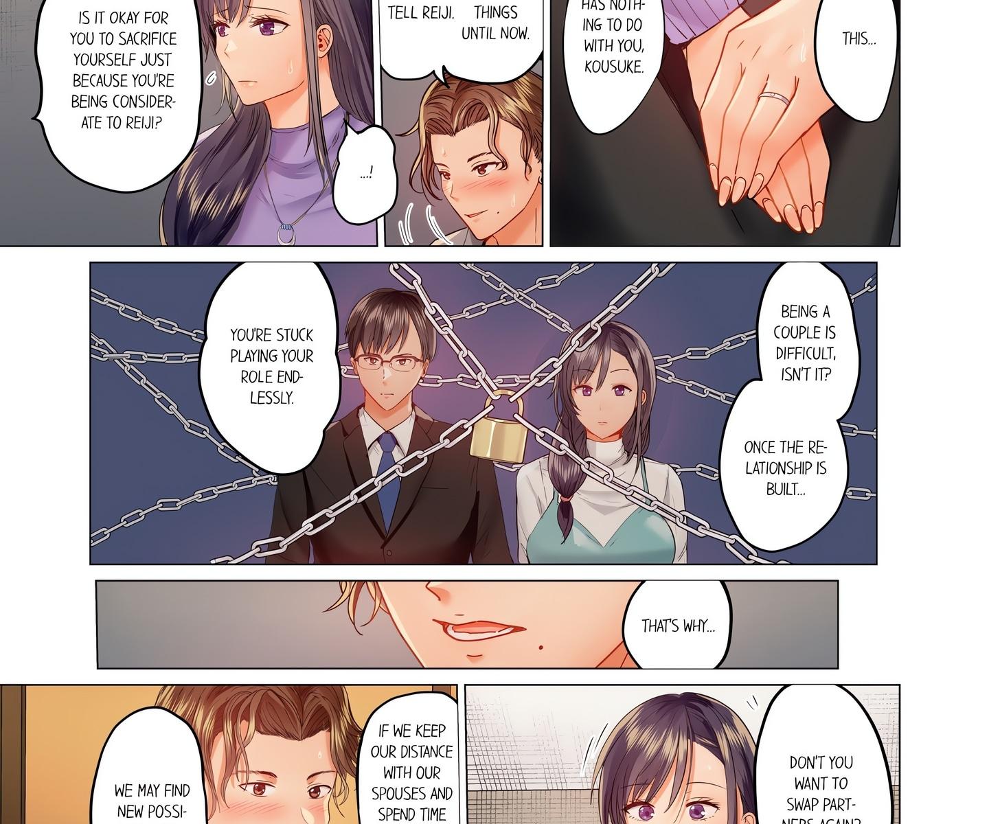 Married Couple Swap He’s Better Than My Husband (Uncensored) Chapter 37 - Page 12 in English