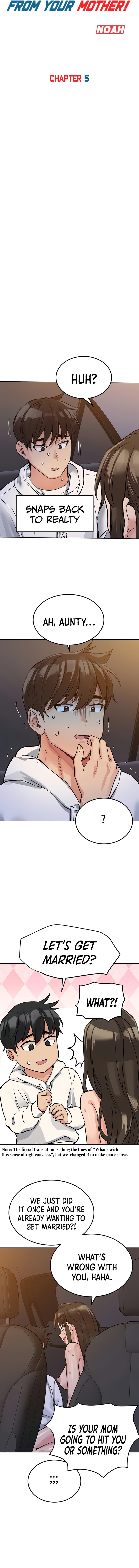 Keep it a secret from your mother Chapter 5 - Page 6 in English