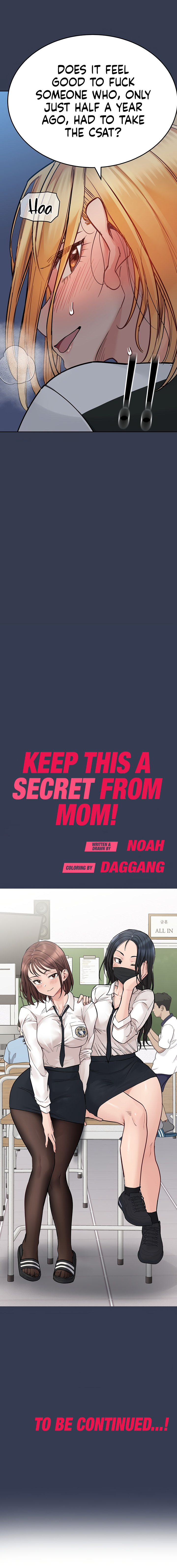 Keep it a secret from your mother Chapter 75 - Page 34 in English