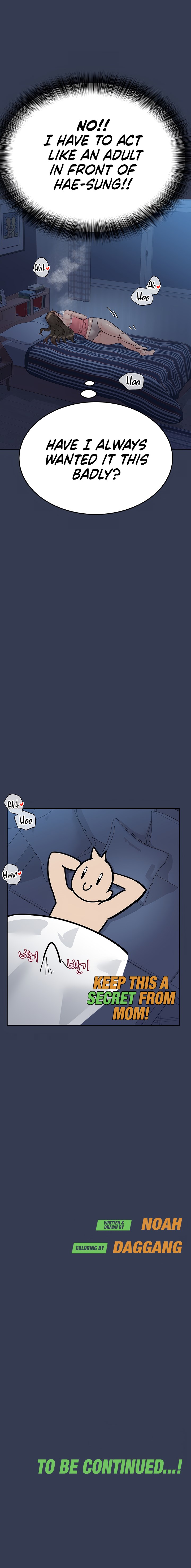 Keep it a secret from your mother Chapter 82 - Page 34 in English