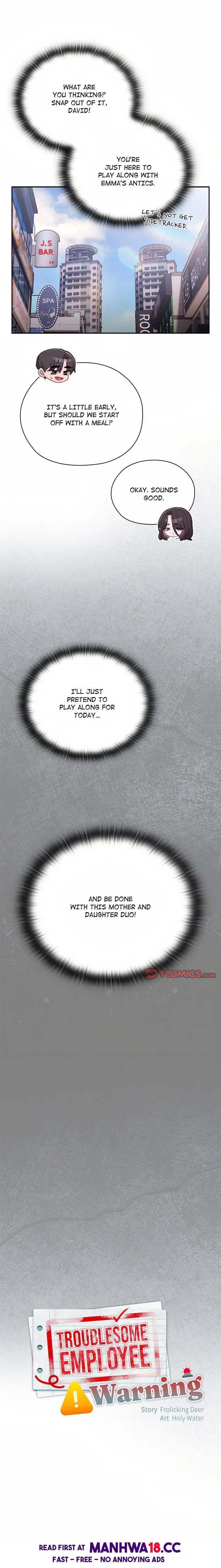 Troublesome Employee Warning (Uncensored) Chapter 46 - Page 3 in English