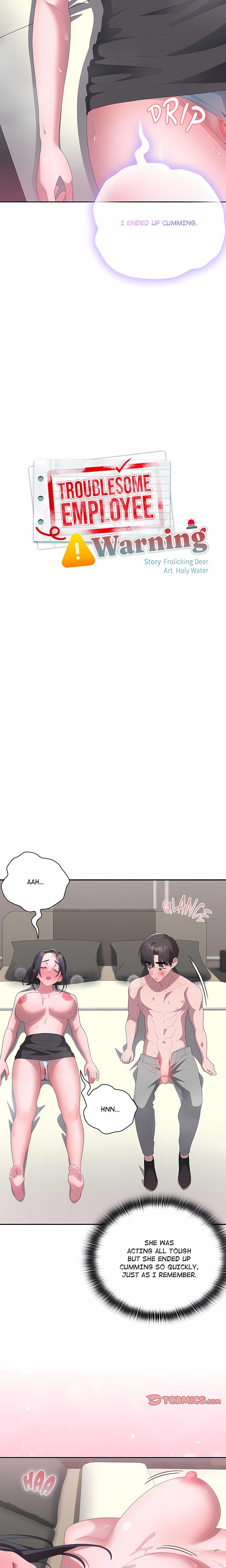 Troublesome Employee Warning (Uncensored) Chapter 56 - Page 18 in English