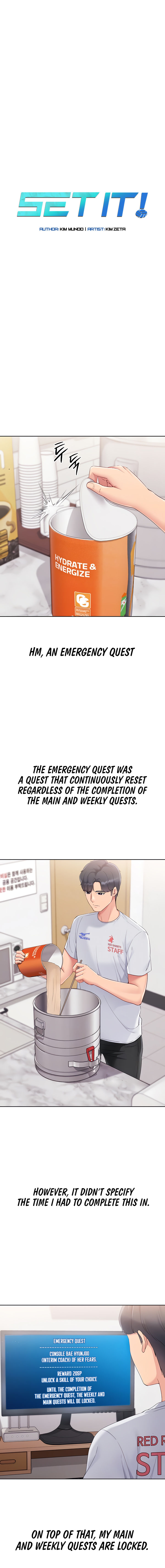 Set It! Chapter 38 - Page 3 in English