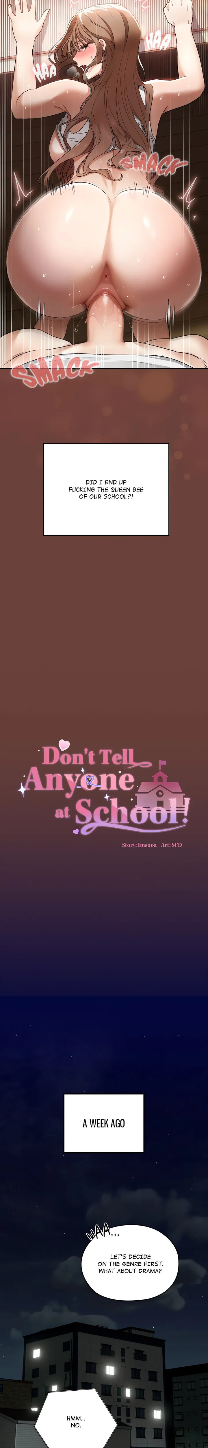 Don’t Tell Anyone at School! (Uncensored) Chapter 1 - Page 5 in English