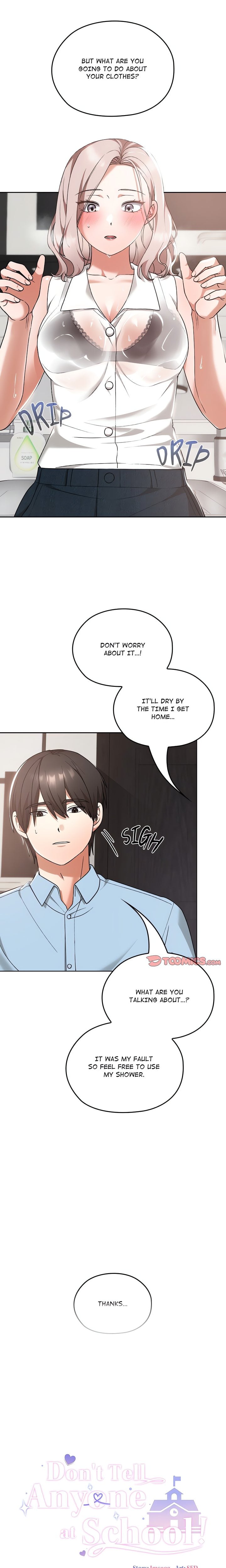 Don’t Tell Anyone at School! (Uncensored) Chapter 17 - Page 4 in English