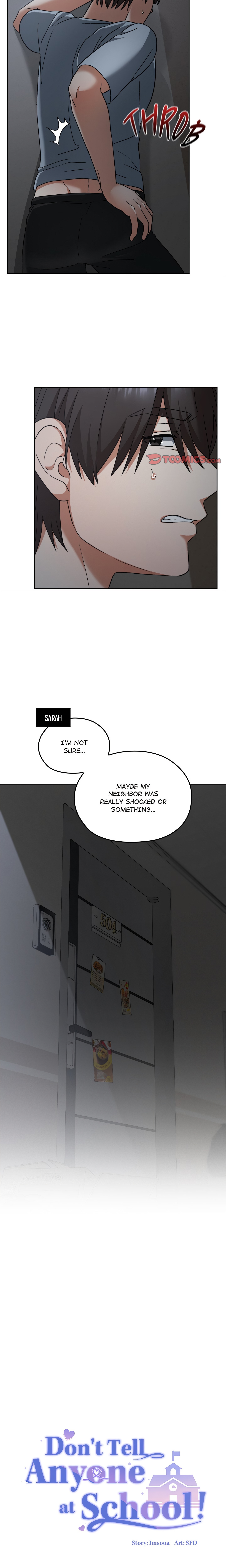 Don’t Tell Anyone at School! (Uncensored) Chapter 27 - Page 6 in English