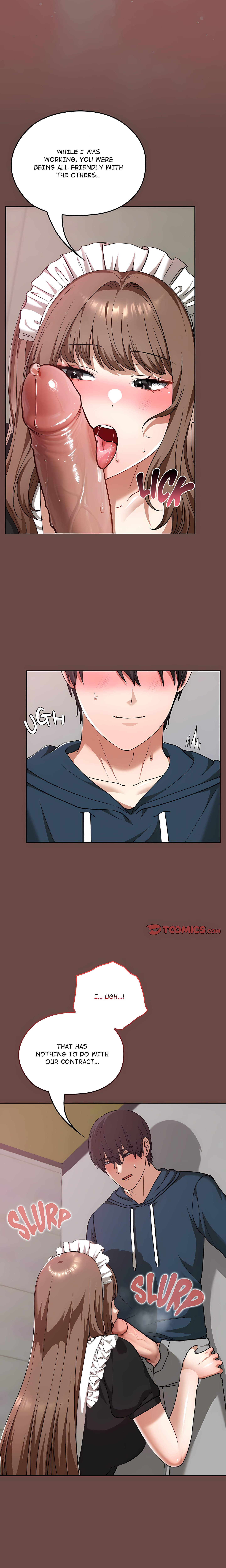 Don’t Tell Anyone at School! (Uncensored) Chapter 35 - Page 12 in English