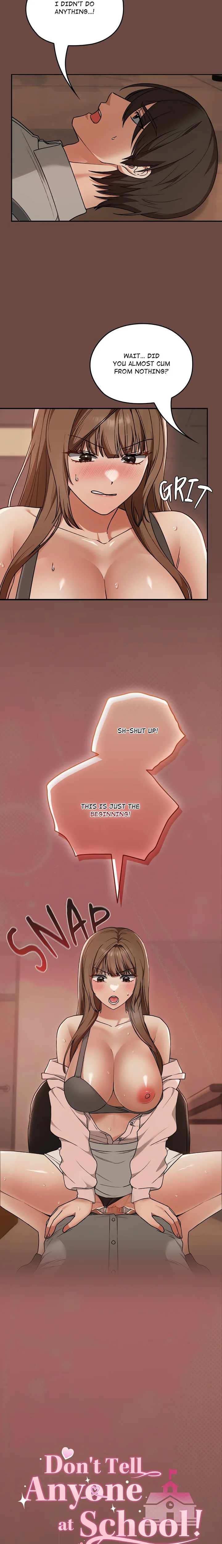 Don’t Tell Anyone at School! (Uncensored) Chapter 8 - Page 5 in English