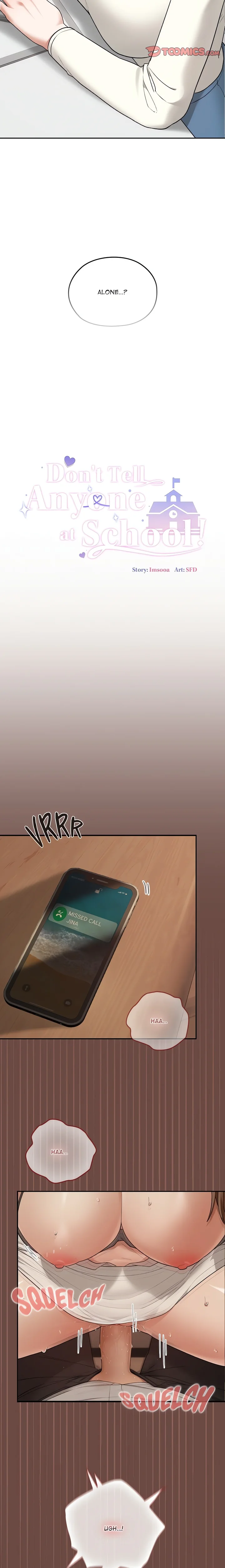 Don’t Tell Anyone at School! (Uncensored) Chapter 9 - Page 6 in English
