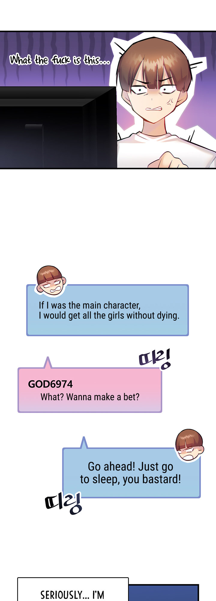Trapped in the Academy’s Eroge Chapter 1 - Page 12 in English