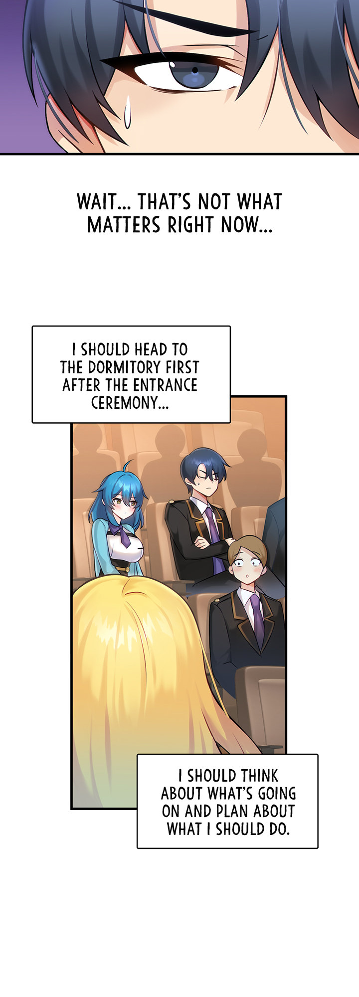 Trapped in the Academy’s Eroge Chapter 1 - Page 28 in English