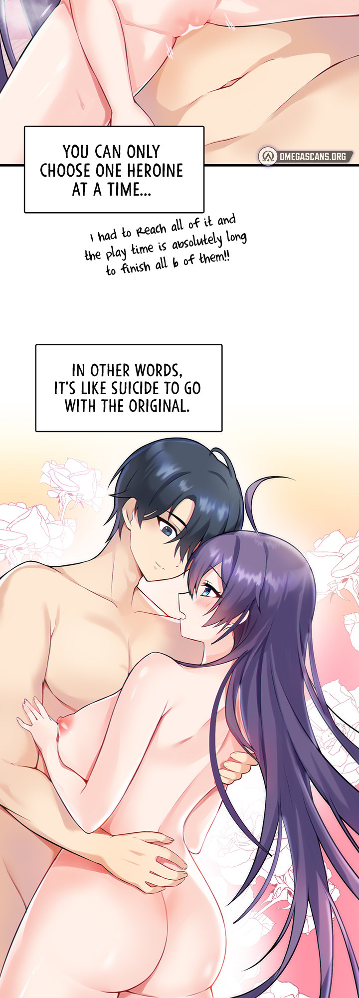 Trapped in the Academy’s Eroge Chapter 1 - Page 47 in English