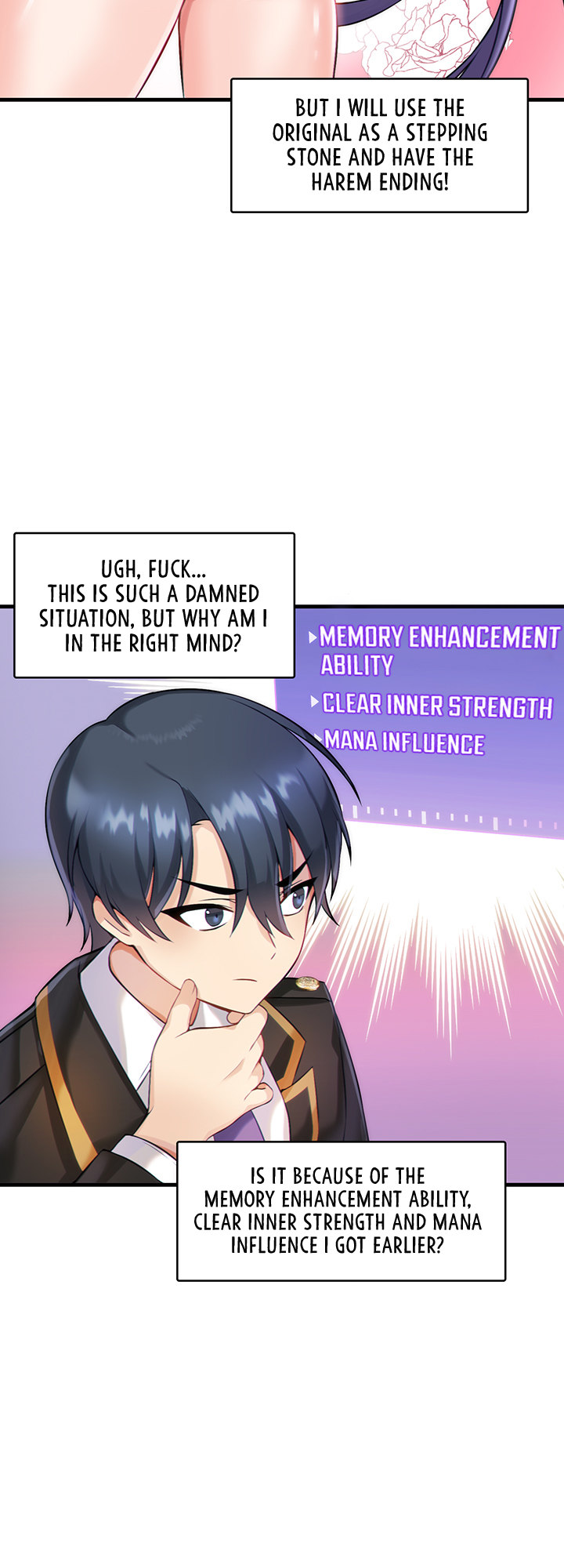 Trapped in the Academy’s Eroge Chapter 1 - Page 48 in English