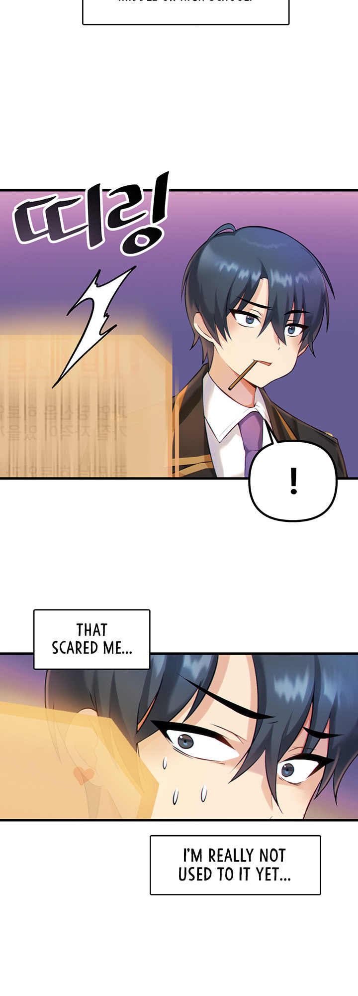 Trapped in the Academy’s Eroge Chapter 1 - Page 54 in English