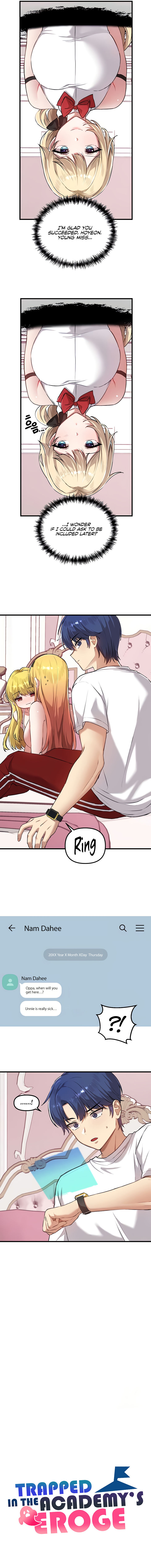 Trapped in the Academy’s Eroge Chapter 117 - Page 3 in English
