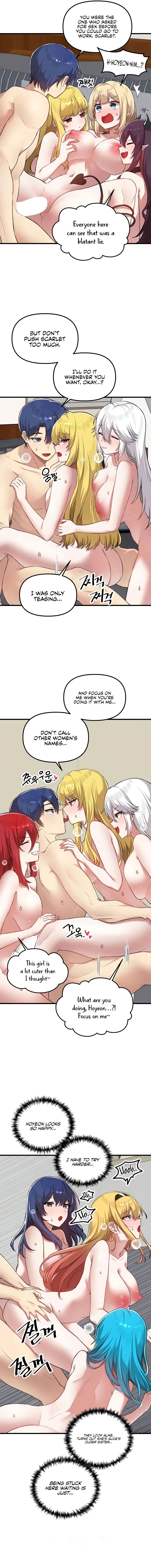 Trapped in the Academy’s Eroge Chapter 120 - Page 9 in English
