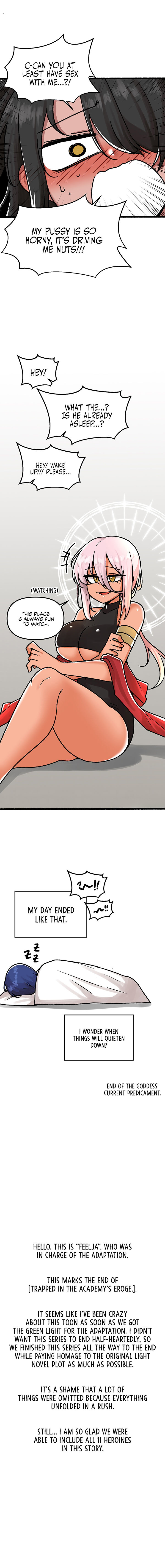 Trapped in the Academy’s Eroge Chapter 121 - Page 3 in English