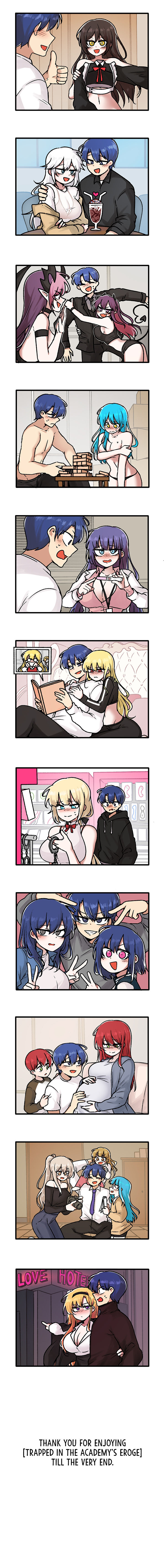 Trapped in the Academy’s Eroge Chapter 121 - Page 4 in English