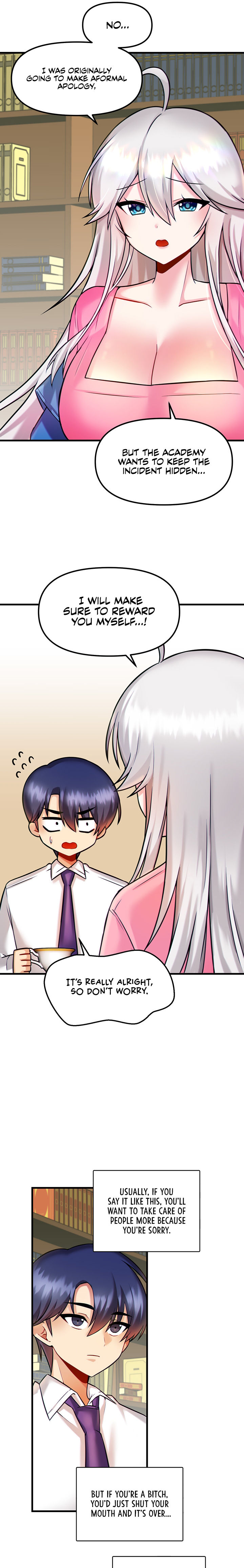 Trapped in the Academy’s Eroge Chapter 14 - Page 10 in English